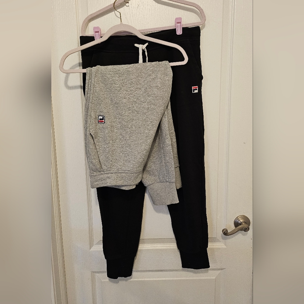 Set of 2 Fila Sweatpant Joggers